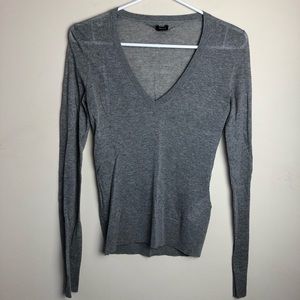 Talula Aritzia Small Grey Long Sleeve Shirt